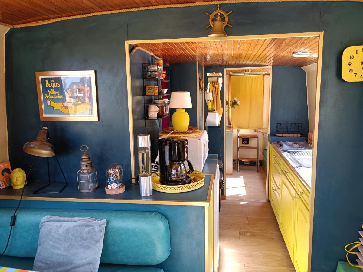 Ille Flottante, Maison Eclusiere Et Hebergements Insolites Sur Le Canal Hédé Exteriér fotografie